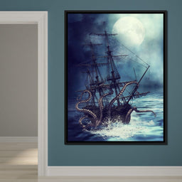 The Kraken - NicheCanvas