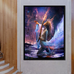 Fire Sword - NicheCanvas