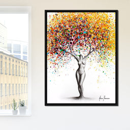 Rainbow Soul Tree Canvas Art Print by Ashvin Harrison