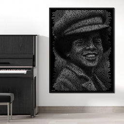 Michael Jackson's Biography Tribute - Ben Heine - NicheCanvas