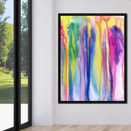 Watercolor Drip - NicheCanvas