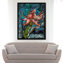 Red Iris - NicheCanvas