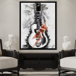 David Bowie's Guitar - Abraham Szomor - NicheCanvas
