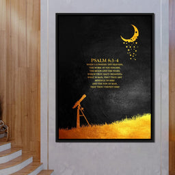 Psalm 8:1-4 - ABConcepts - NicheCanvas