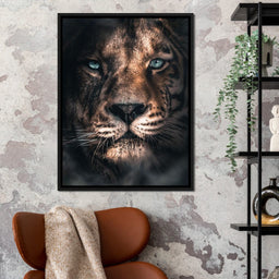 Lion Tiger - Zenzdesign - NicheCanvas