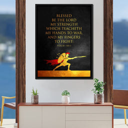 Psalm 144:1 - ABConcepts - NicheCanvas