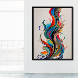 Colorful Contemporary Art 053 - Johanjjf - NicheCanvas