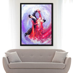 Ballroom Dancers - NicheCanvas