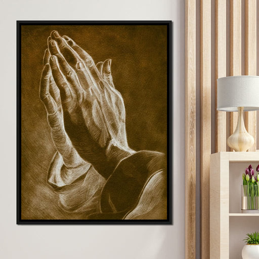 Praying Hands Canvas Print