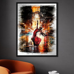 Rainy Night Dance - Johanjjf - NicheCanvas