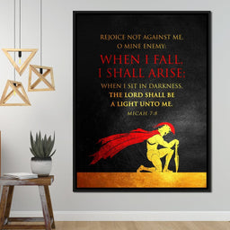 Micah 7:8 - ABConcepts - NicheCanvas