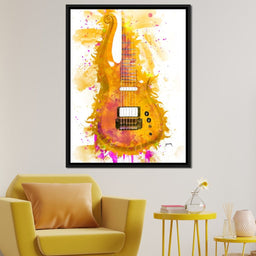 Prince's Guitar - Abraham Szomor - NicheCanvas