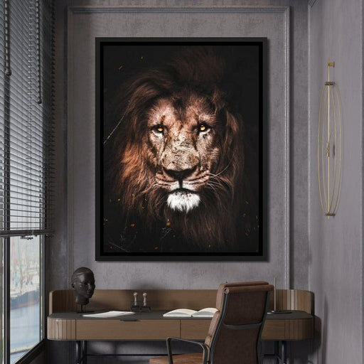 Lion 2 - Milos Karanovic Canvas Print