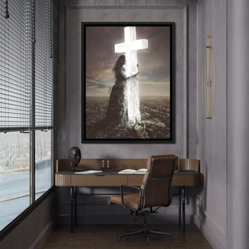 Holding Faith Canvas Print