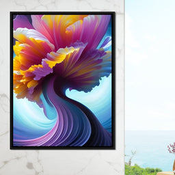 Flower Splash Art - Johanjjf - NicheCanvas