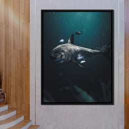 Megalodon - Zenzdesign - NicheCanvas