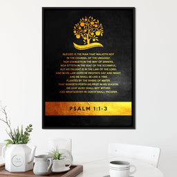 Psalm 1:1-3 - ABConcepts - NicheCanvas
