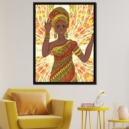 Beautiful Dancing Woman - NicheCanvas