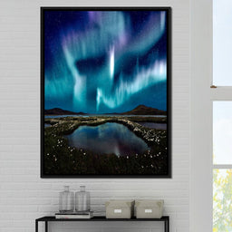 Enlightened Night - NicheCanvas