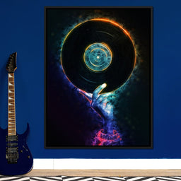 Neon Vinyl - Johanjjf - NicheCanvas