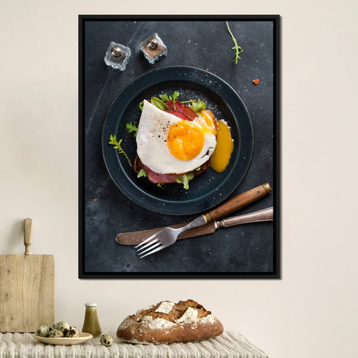 Breakfast Plate Canvas Print