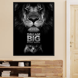 Dream Big Start Small - ABConcepts - NicheCanvas