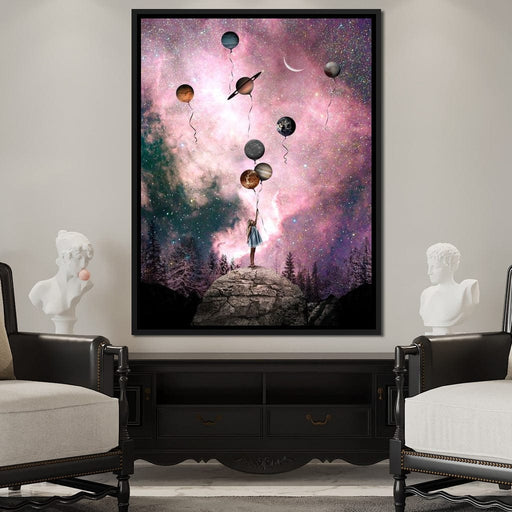 Rose Space - Natacha Einat Canvas Print