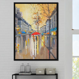 Rain in Boston - NicheCanvas