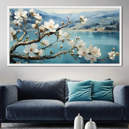 Blooming Almond Tree 1 - Wildrose Creations - NicheCanvas