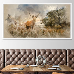 Red Deer - NicheCanvas