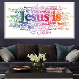 Jesus Is - NicheCanvas
