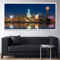 Dallas Skyline - NicheCanvas