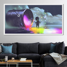 Puddle of Ink - NicheCanvas