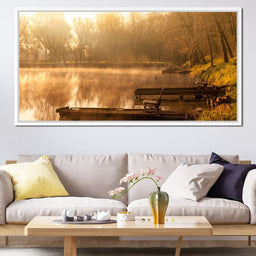 Relaxing Lake - NicheCanvas