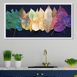 Colorful Leaves - NicheCanvas