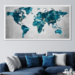 World Map 4 - Mateo - NicheCanvas