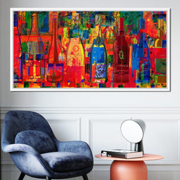 Wines Spring 2 - Qusay-Art - NicheCanvas