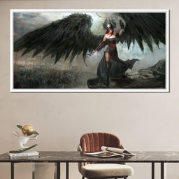 Dark Crow General - NicheCanvas