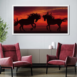 Stallion Sunset - Johanjjf - NicheCanvas