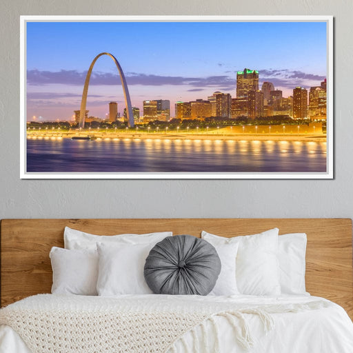 St Louis Skyline Canvas Print