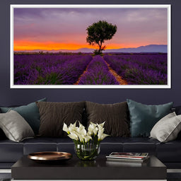 Provence Sunset - NicheCanvas
