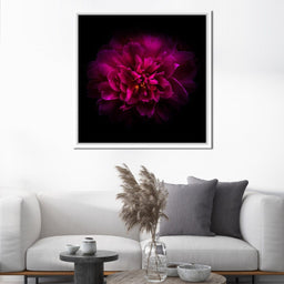 Purple Backyard Flowers - Brian Carson - NicheCanvas