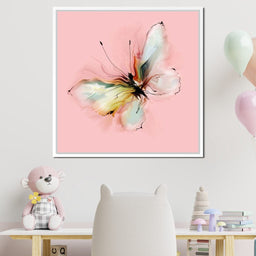 White Butterfly - NicheCanvas