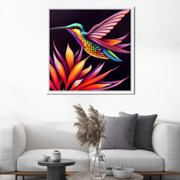 Hummingbird - TooplesArt - NicheCanvas