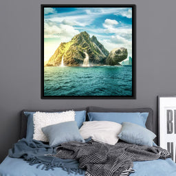 Turtle Island - Alexgraphex - NicheCanvas