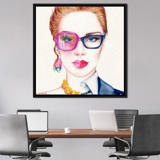 Artist & Business Woman Canvas Print