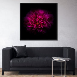 Purple Backyard Flowers - Brian Carson - NicheCanvas