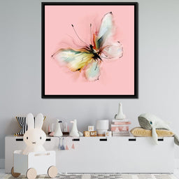 White Butterfly - NicheCanvas