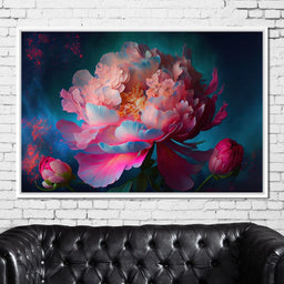 Peonie Flower 1 - Neal Hackett - NicheCanvas