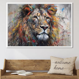 Urban Jungle: Lion - NicheCanvas
